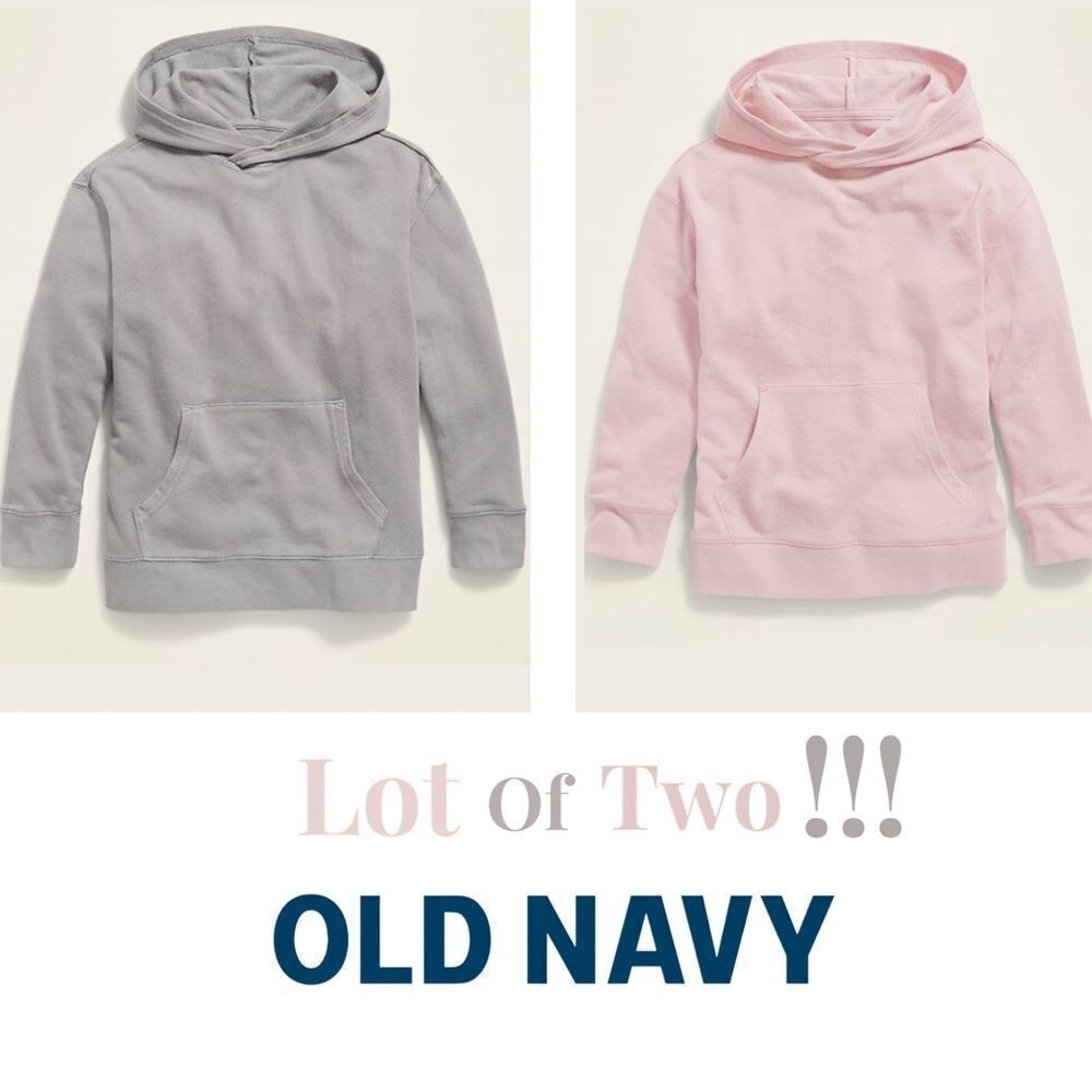 Old Navy Lot of 2 POPSUGAR x French Terry Hoodies